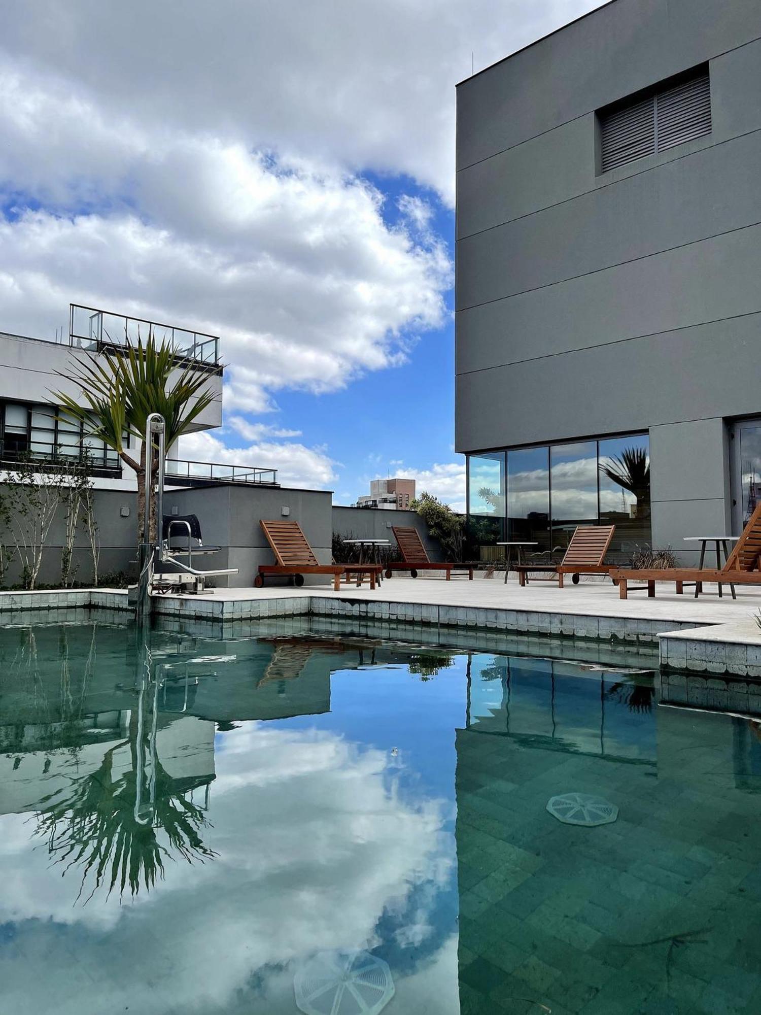 Belint Bela Cintra: A 5 Minutos Da Paulista Com Piscina No Rooftop Sao Paulo Bagian luar foto