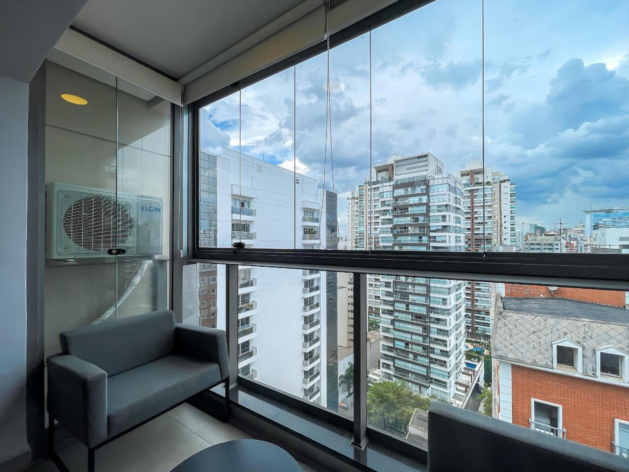 Belint Bela Cintra: A 5 Minutos Da Paulista Com Piscina No Rooftop Sao Paulo Bagian luar foto